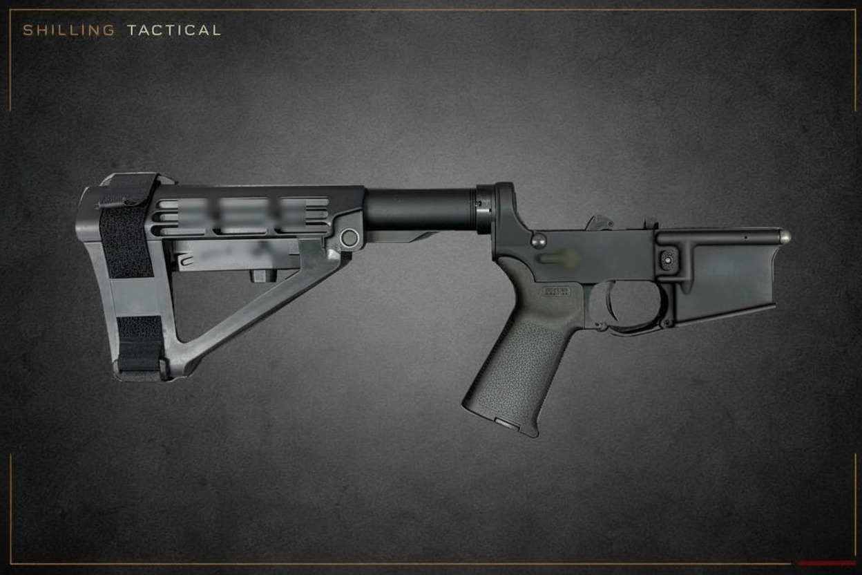 AM-15 Custom Ambidextrous Pistol Lower