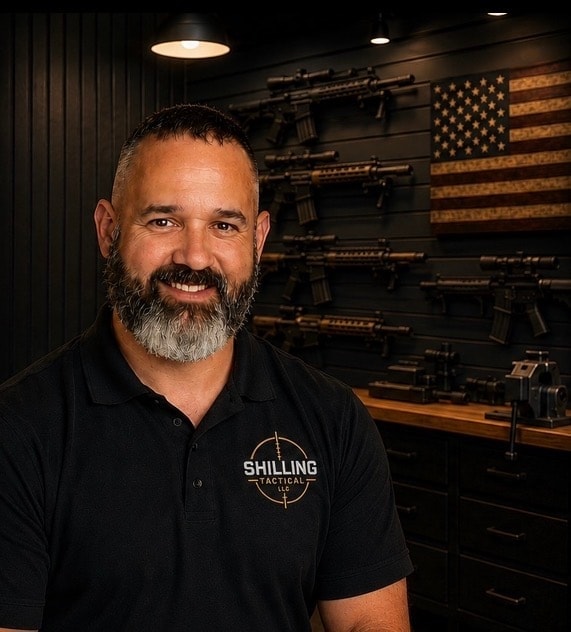 Andrew Shilling — Owner & Founder of Shilling Tactical LLC, Marine Corps veteran and law enforcement officer